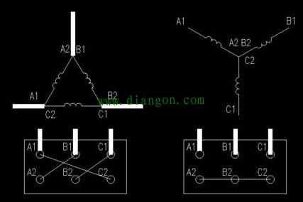 星三角降压启动电机 星形连接和角形连接转速一样吗
