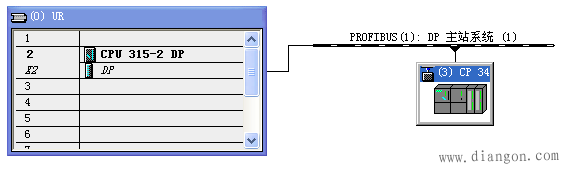 S7-300与S7-300之间使用CP342-5做从站的PROFIBUS-DP通讯