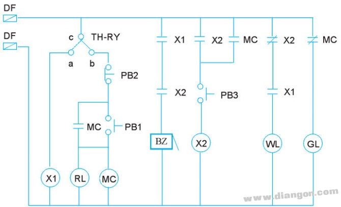 传统电工图转换为PLC梯形图的程序设计过程